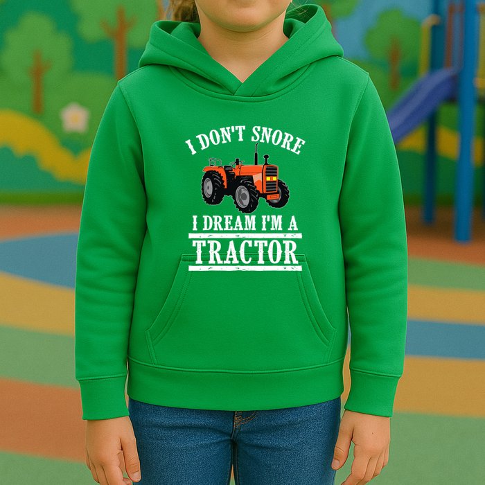 Funny I DonT Snore Tractor Farmer Gift For And Wo Kids Hoodie