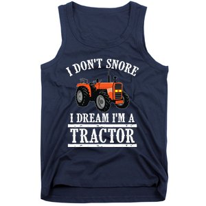 Funny I DonT Snore Tractor Farmer Gift For And Wo Tank Top