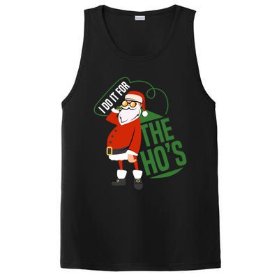 Funny I Do It For The Hos Ugly Christmas Gift PosiCharge Competitor Tank