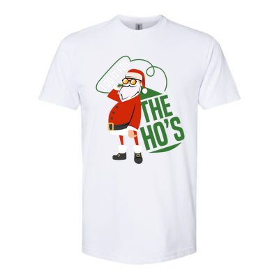 Funny I Do It For The Hos Ugly Christmas Gift Softstyle® CVC T-Shirt