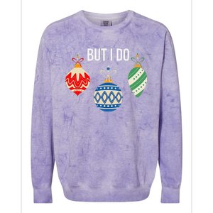 Funny I Dont Do Matching Christmas Outfits Couples Matching Colorblast Crewneck Sweatshirt