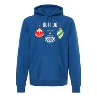 Funny I Dont Do Matching Christmas Outfits Couples Matching Premium Hoodie