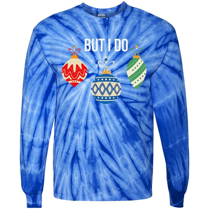 Funny I Dont Do Matching Christmas Outfits Couples Matching Tie-Dye Long Sleeve Shirt