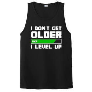 Funny I Dont Get Older I Level Up Gamers Gaming Birthday Gift PosiCharge Competitor Tank