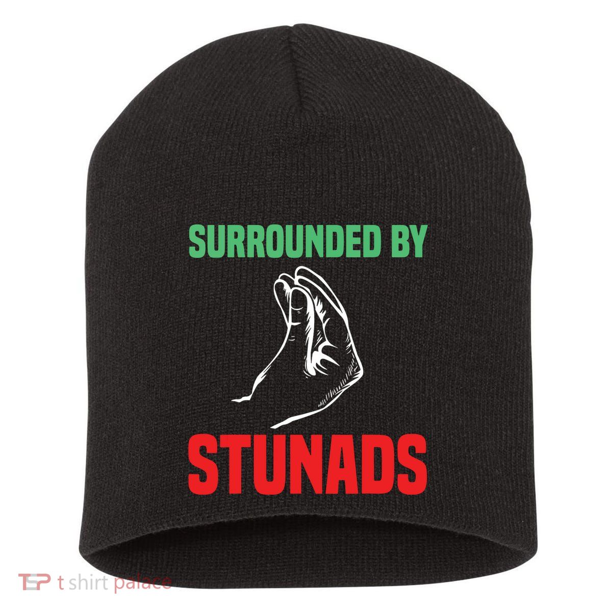Funny Italian Design Men Women Italy Italian Hand Gesture Short Acrylic Beanie