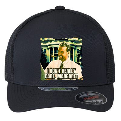 Funny! I DonT Really Care Margaret Jd Vance Interview Flexfit Unipanel Trucker Cap