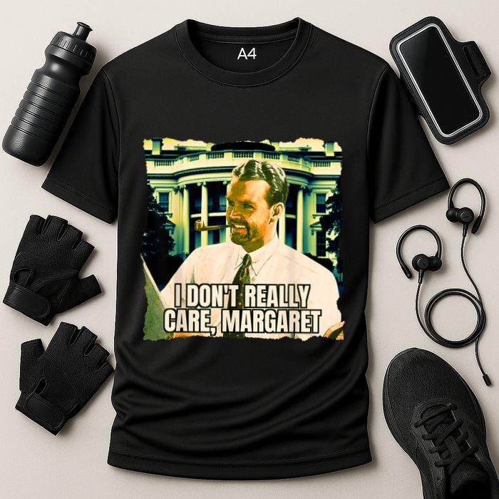 Funny! I DonT Really Care Margaret Jd Vance Interview Performance Shirt