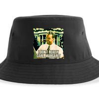Funny! I DonT Really Care Margaret Jd Vance Interview Sustainable Bucket Hat