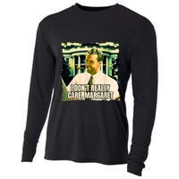 Funny! I DonT Really Care Margaret Jd Vance Interview Cooling Performance Long Sleeve Crew