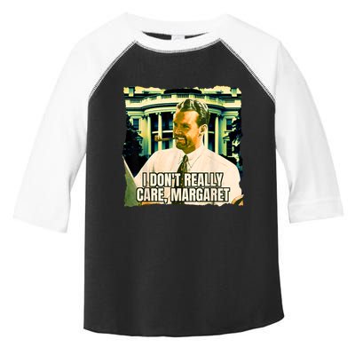 Funny! I DonT Really Care Margaret Jd Vance Interview Toddler Fine Jersey T-Shirt