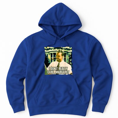 Funny! I DonT Really Care Margaret Jd Vance Interview Hoodie