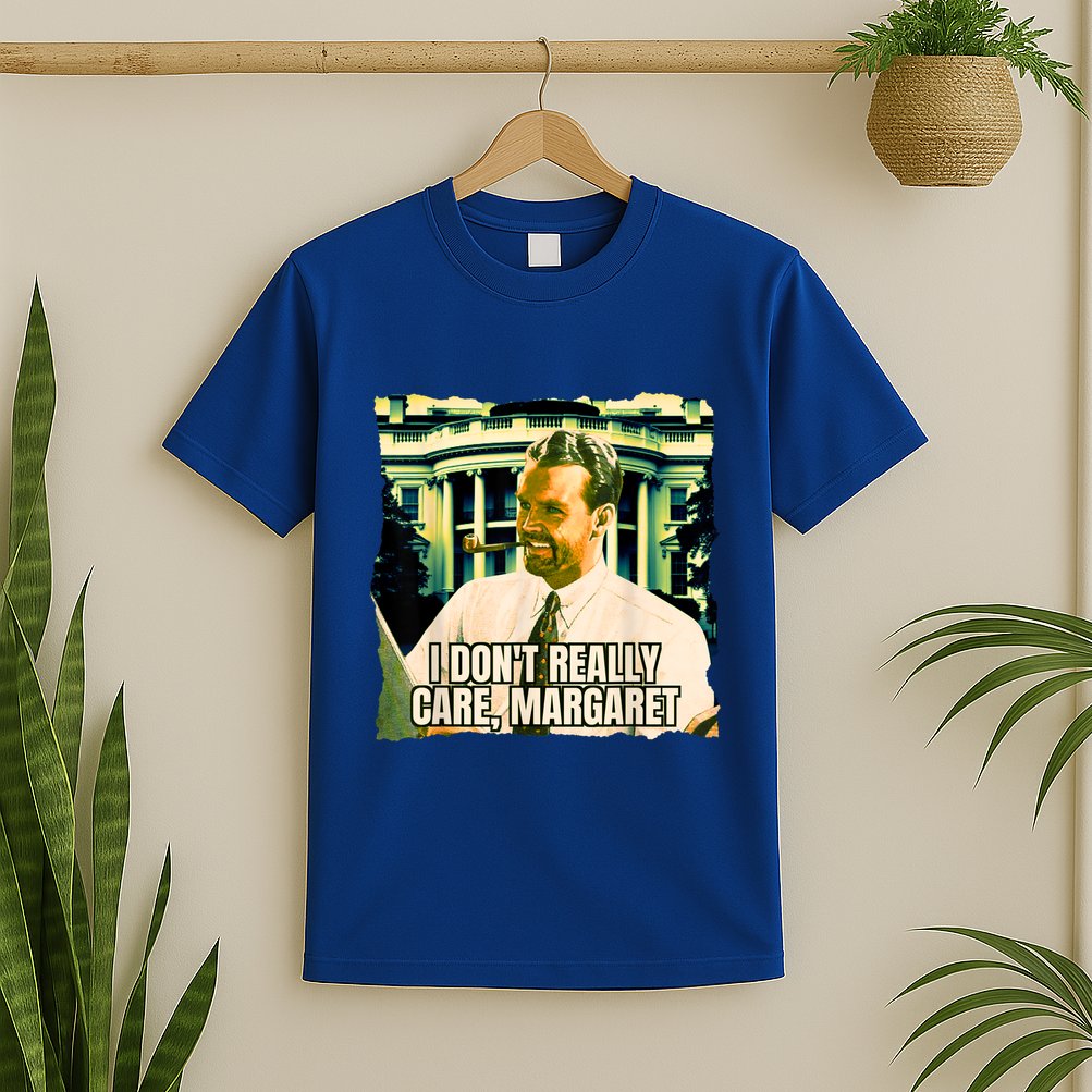 Funny! I DonT Really Care Margaret Jd Vance Interview T-Shirt