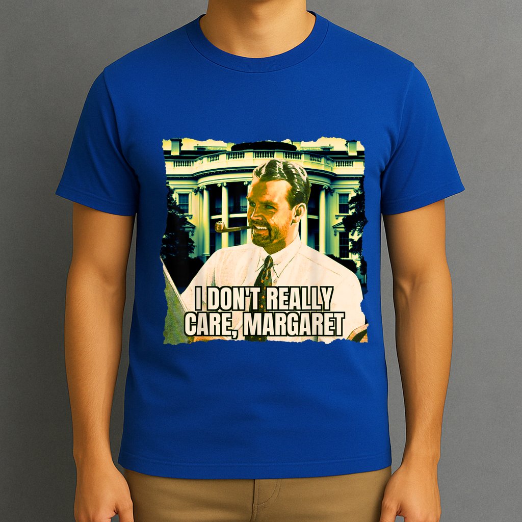 Funny! I DonT Really Care Margaret Jd Vance Interview T-Shirt