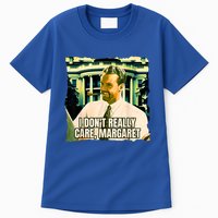 Funny! I DonT Really Care Margaret Jd Vance Interview Tall T-Shirt