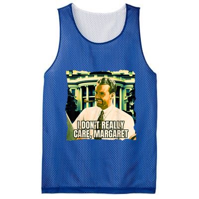 Funny! I DonT Really Care Margaret Jd Vance Interview Mesh Reversible Basketball Jersey Tank