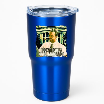 Funny! I DonT Really Care Margaret Jd Vance Interview Tumbler