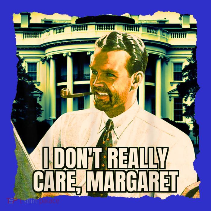 Funny! I DonT Really Care Margaret Jd Vance Interview Women's V-Neck T-Shirt