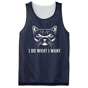 FUNNY I DO WHAT I WANT CAT LOVER GRAPHIC Mesh Reversible Basketball Jersey Tank