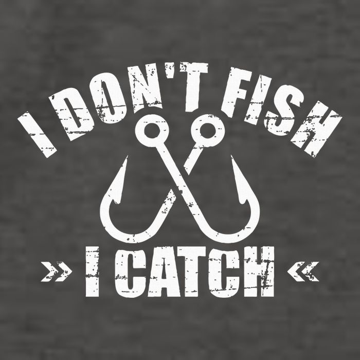 Fishing I DonT Fish I Catch Vector Backpack