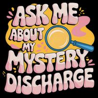 Funny Inappropriate Discharge Adult Humor Embarrassing Cropped Pullover Crew