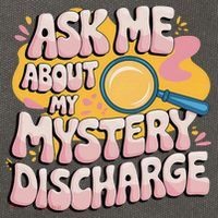 Funny Inappropriate Discharge Adult Humor Embarrassing Cotton Canvas Backpack