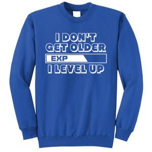 Funny I Dont Get Older I Level Up Gift Sweatshirt