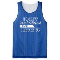 Funny I Dont Get Older I Level Up Gift Mesh Reversible Basketball Jersey Tank