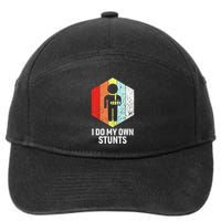 Funny I Do My Own Stunts Broken Arm Shoulder Surgery 7-Panel Snapback Hat