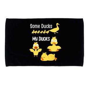 funny I don't have my ducks in a row Microfiber Hand Towel