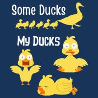 funny I don't have my ducks in a row Button
