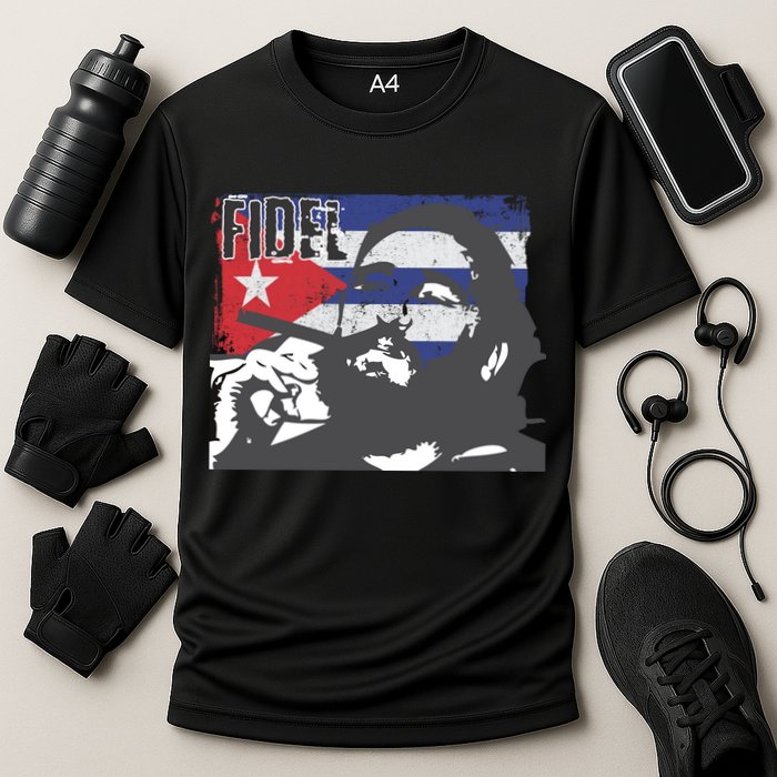 Fidel Castro Cooling Performance Crew T-Shirt