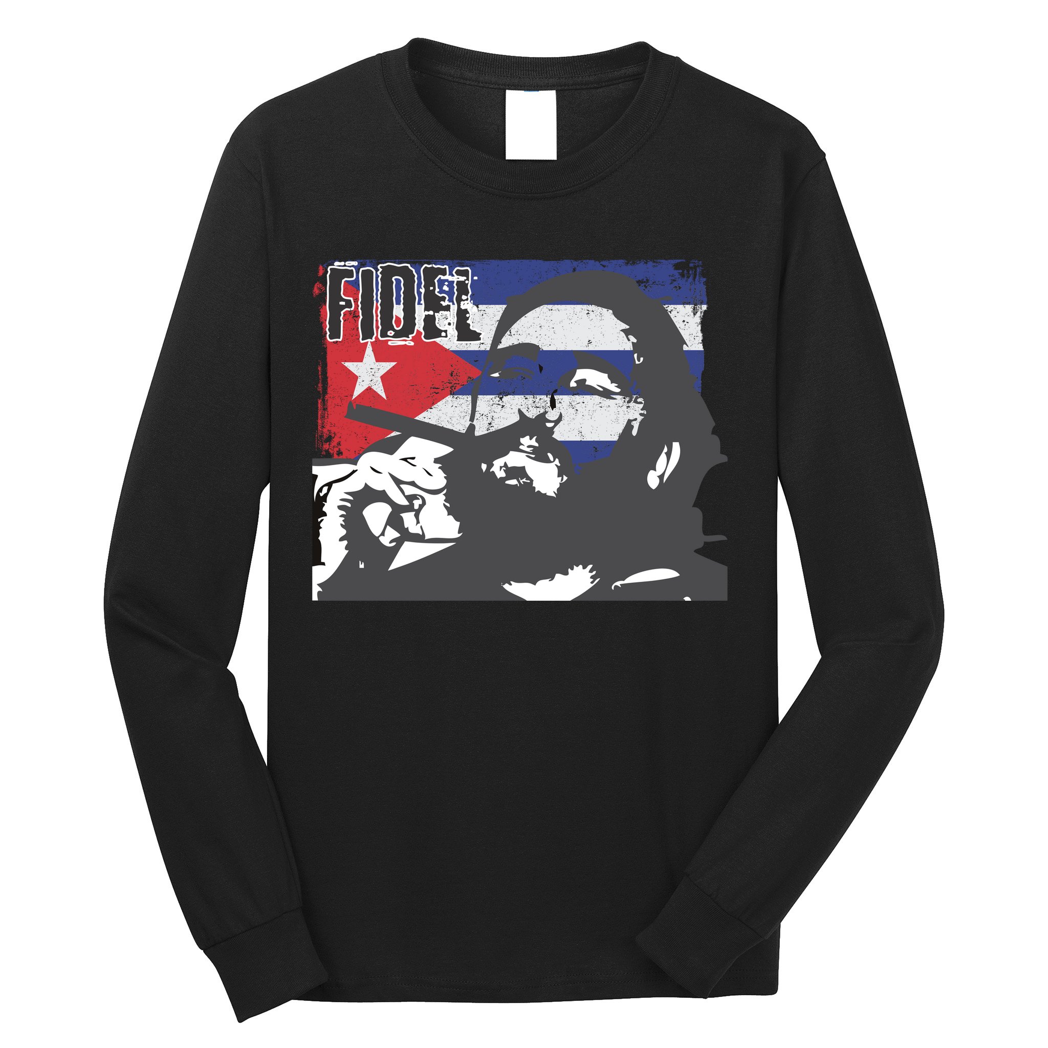 Fidel Castro Long Sleeve Shirt