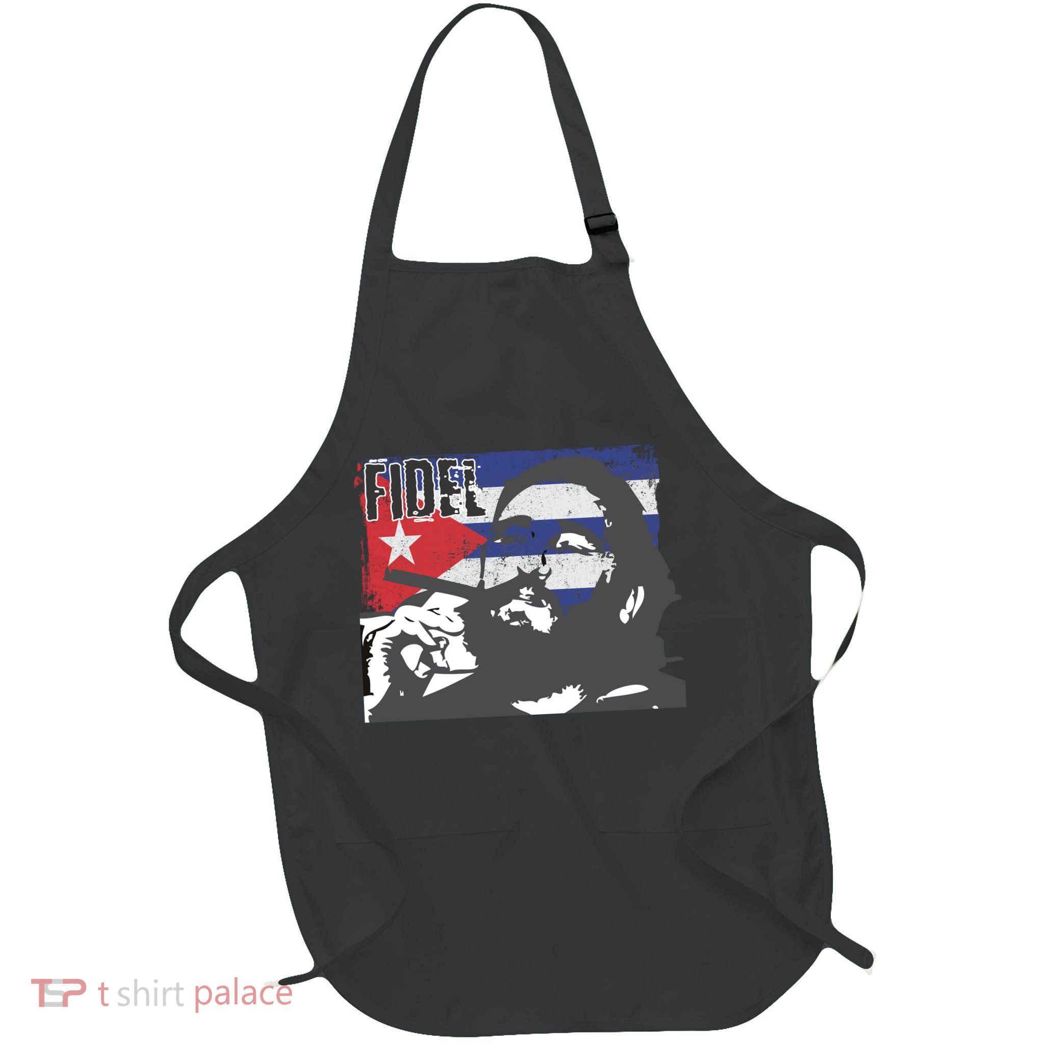 Fidel Castro Full-Length Apron With Pockets