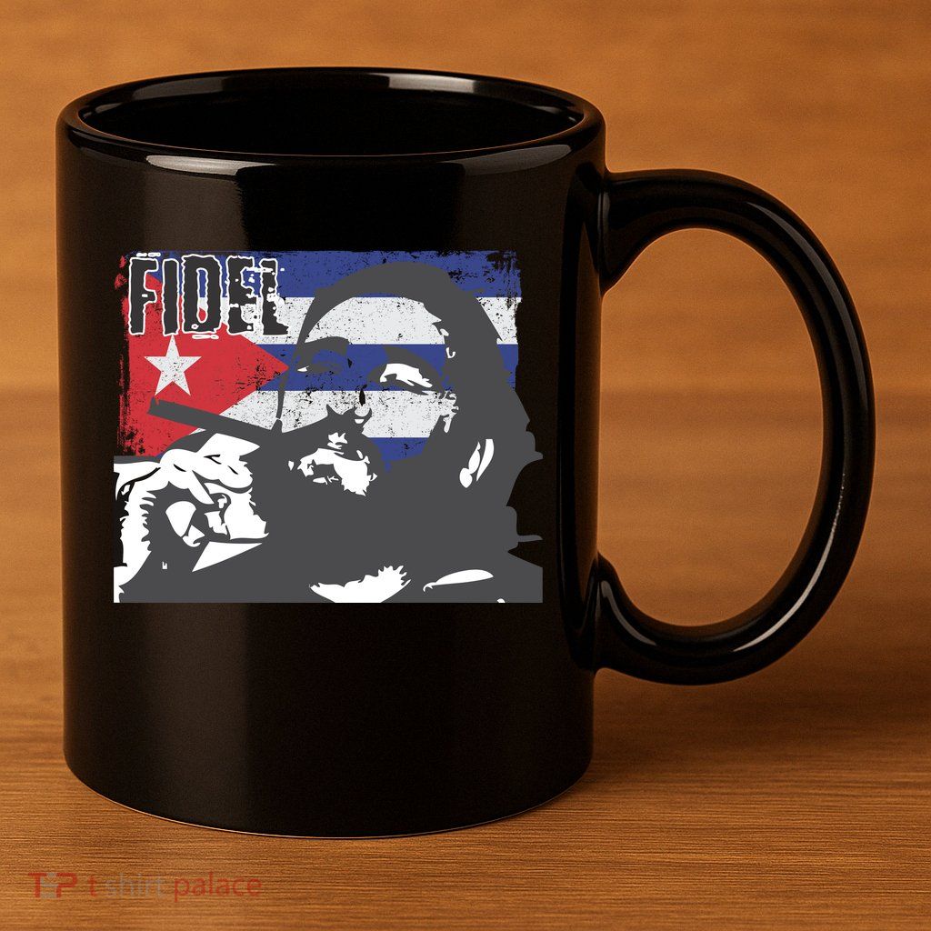 Fidel Castro 11oz C Handle Ceramic Mug