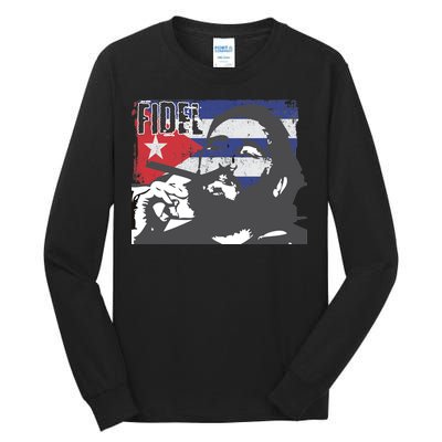 Fidel Castro Tall Long Sleeve T-Shirt