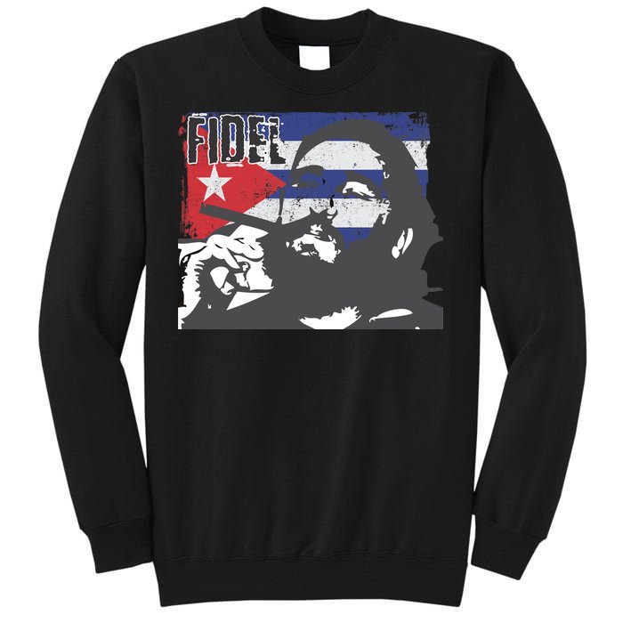 Fidel Castro Tall Sweatshirt