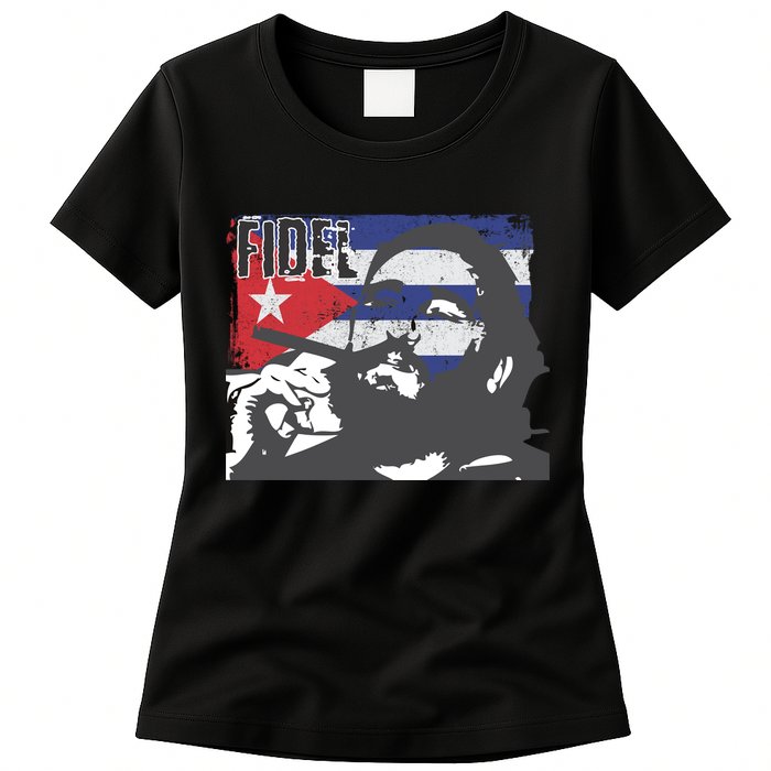 Fidel Castro Womens T-Shirt