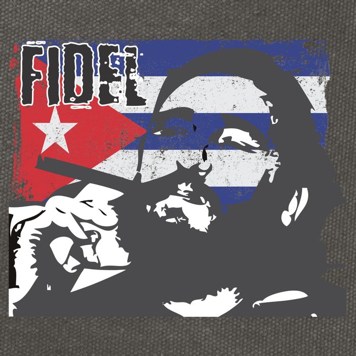 Fidel Castro Cotton Canvas Backpack