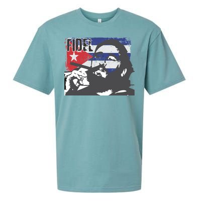 Fidel Castro Sueded Cloud Jersey T-Shirt