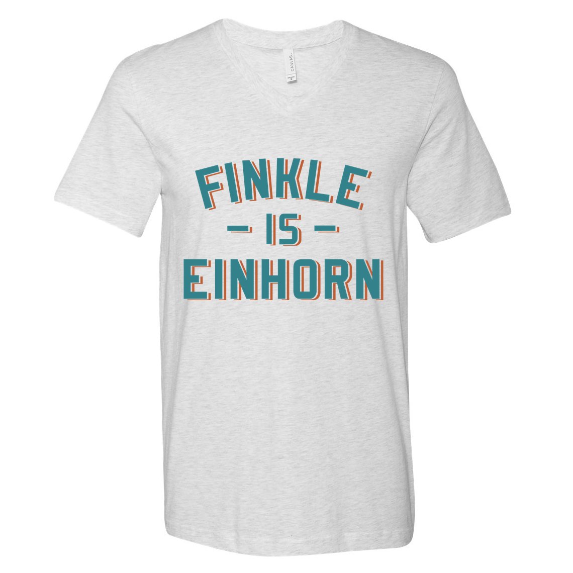 Finkle Is Einhorn Funny Movie V-Neck T-Shirt
