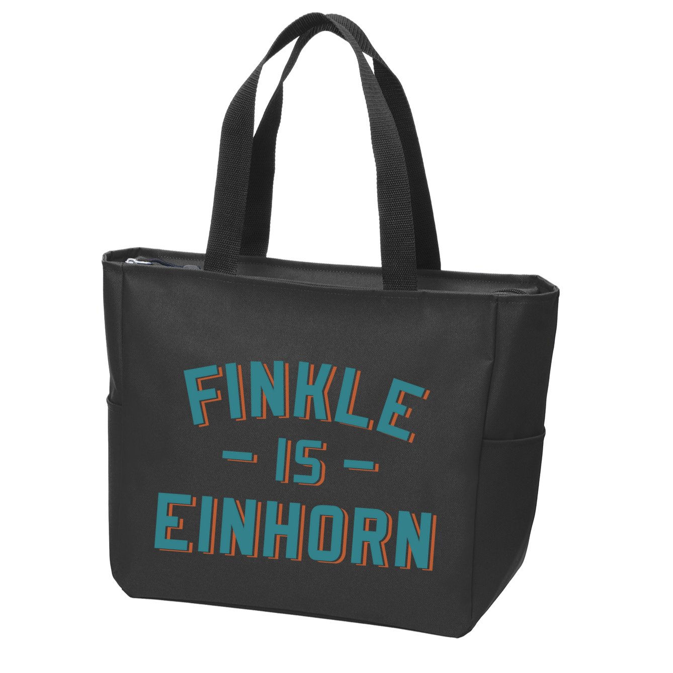 Finkle Is Einhorn Funny Movie Zip Tote Bag