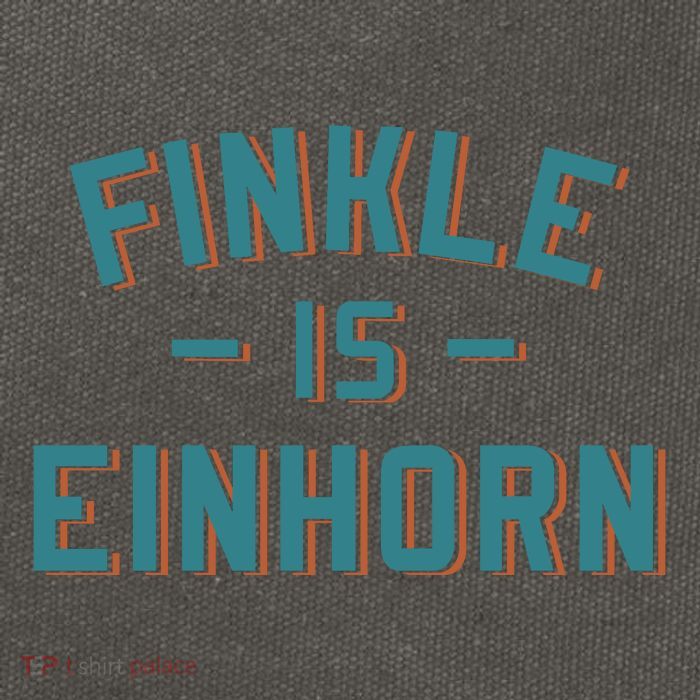 Finkle Is Einhorn Funny Movie Cotton Canvas Backpack
