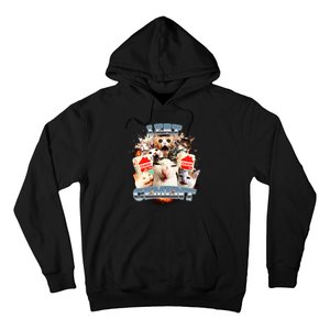 Funny I Eat Cement Cat Meme Hoodie