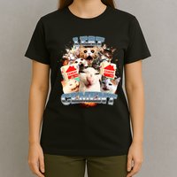 Funny I Eat Cement Cat Meme T-Shirt