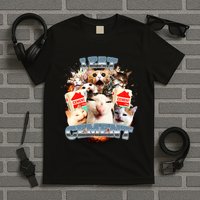 Funny I Eat Cement Cat Meme T-Shirt