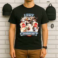 Funny I Eat Cement Cat Meme T-Shirt
