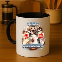 Funny I Eat Cement Cat Meme Mug