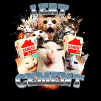 Funny I Eat Cement Cat Meme Visor