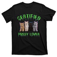 Funny Inappropriate Embarrassing Adult Humor Cat Lover T-Shirt