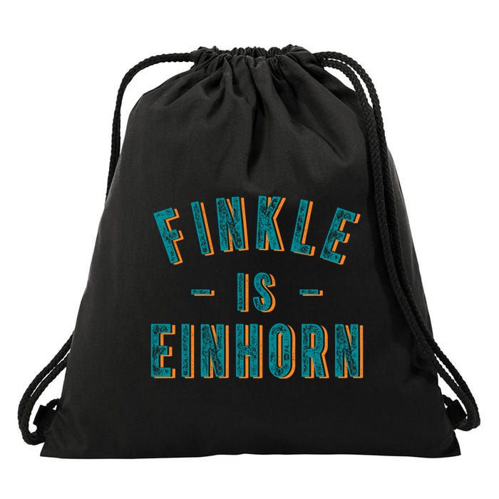 Finkle Is Einhorn Drawstring Bag